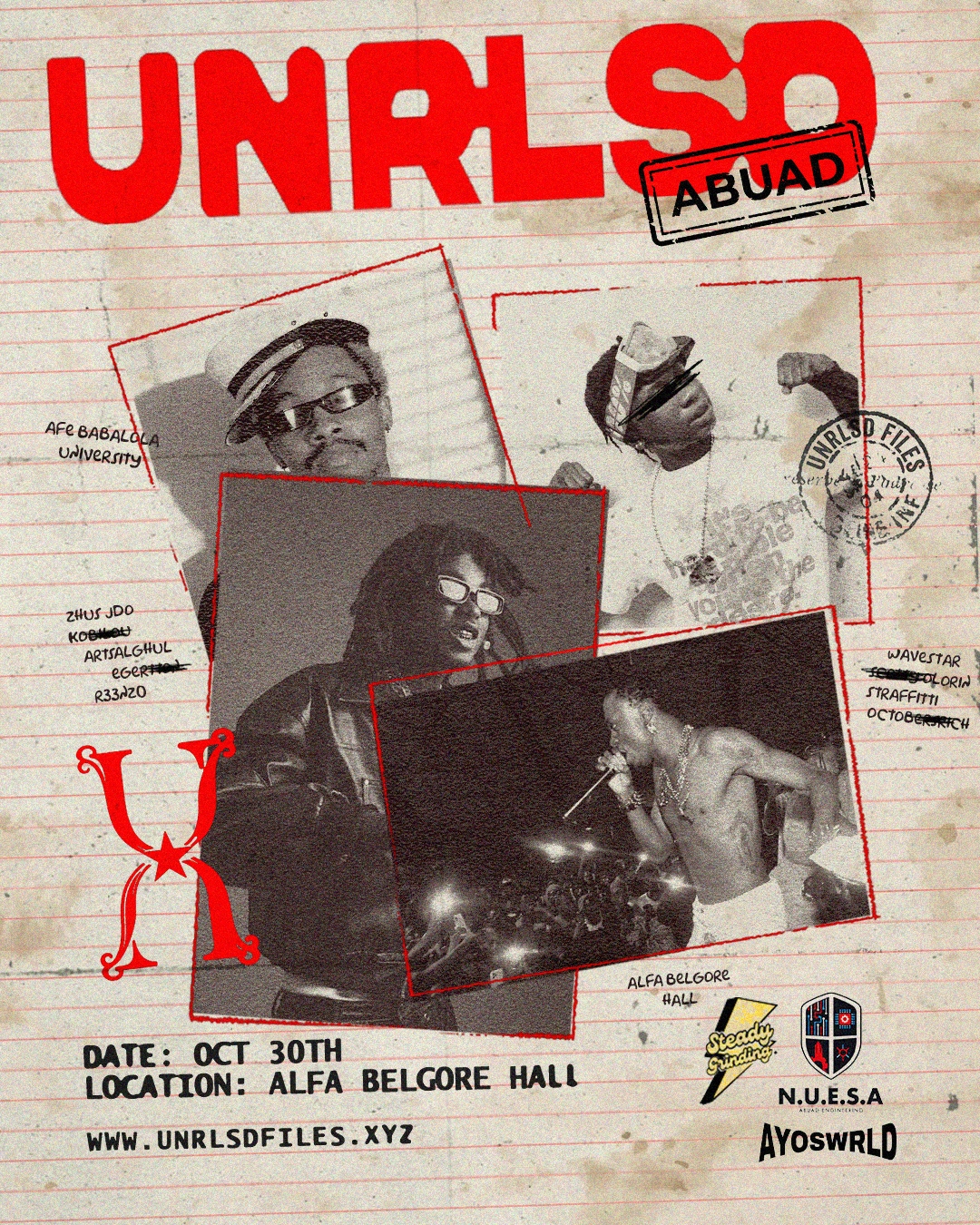 UNRLSD ABUAD event media