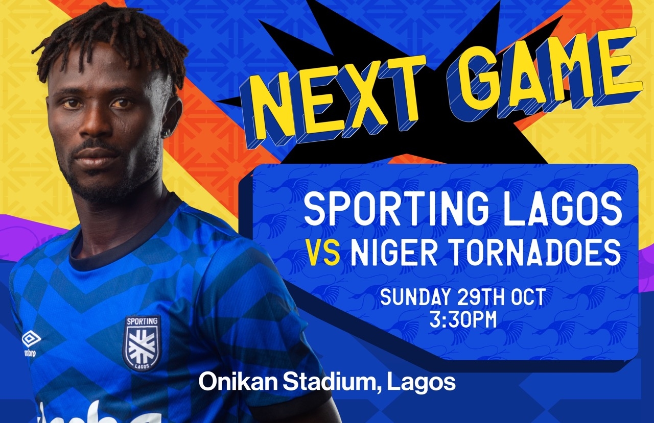 Nigeria Professional Football League: Sporting Lagos Vs Niger Tornadoes event media