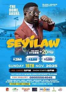 Seyi Law- The Mic Tyson event media